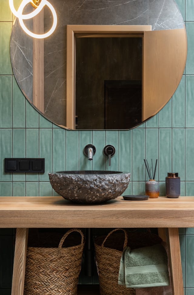 Modern Design of a Lavatory.
